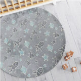 Παιδικό Χαλί Space Στρογγυλό