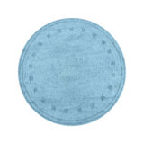Beauty Home Ροτόντα βαμβακερή Cottony Art 9554 120x120  Σιέλ
