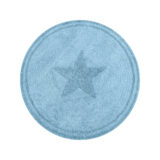 Beauty Home Ροτόντα βαμβακερή Cottony Art 9555 120x120  Σιέλ