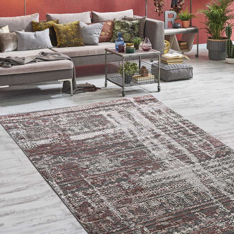 Beauty Home Χαλί Stylish Art 9425 200x290 Γκρι