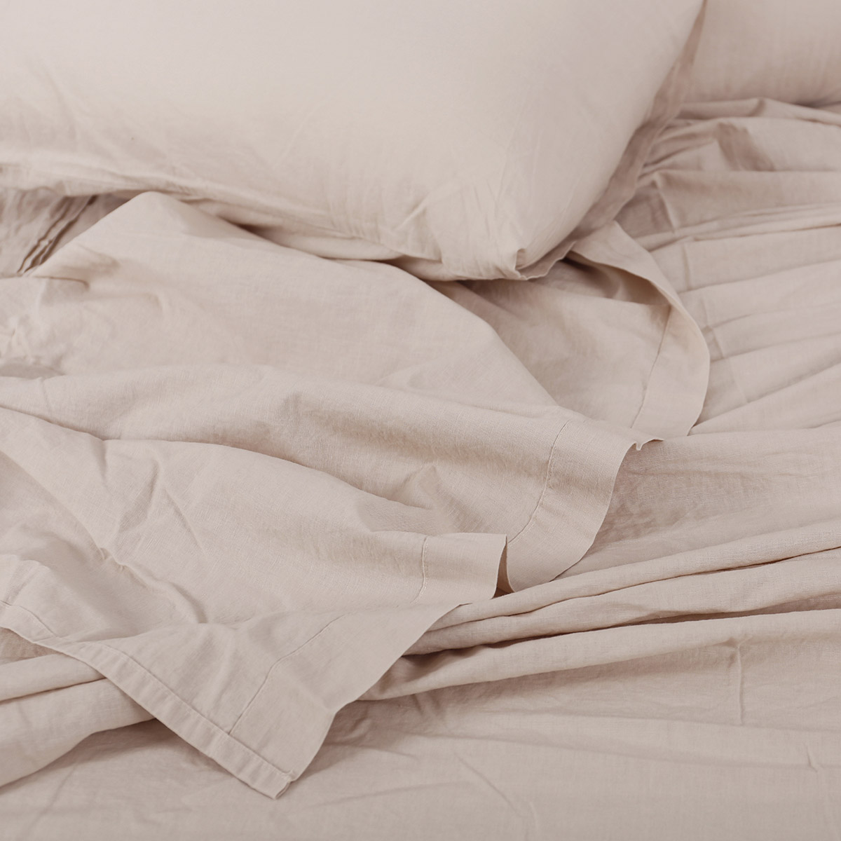 Beauty Home Σετ σεντόνια υπέρδιπλα Hilton Art 11151 240x280 Μπεζ - Image 3