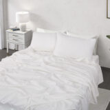 Beauty Home Σετ παπλωματοθήκη υπέρδιπλη Hilton Art 11151 230x250 Λευκό