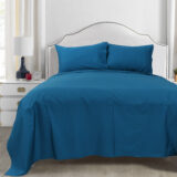 Beauty Home Σετ σεντόνια King Size με λάστιχο 4 Seasons Art 12000 260x270 Πετρόλ