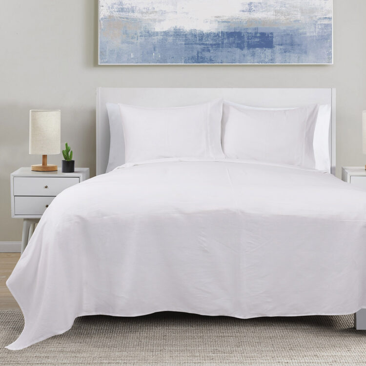 Beauty Home Σετ σεντόνια υπέρδιπλα με λάστιχο 4 Seasons Art 12000 240x270 Λευκό