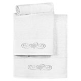 Beauty Home Σετ πετσέτες Art 3169  Σετ 3τμχ  Λευκό