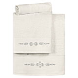Beauty Home Σετ πετσέτες Art 3173  Σετ 3τμχ  Εκρού