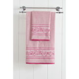 Beauty Home Πετσέτα προσώπου Art 3225 50x90 Ροζ