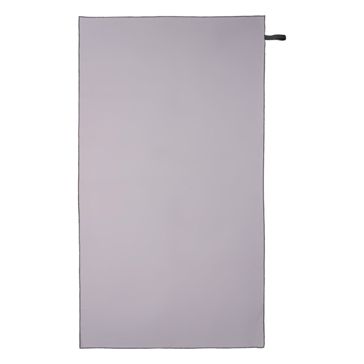 Beauty Home Πετσέτα θαλάσσης μονόχρωμη Microfiber Art 2200 90x160 Γκρι