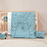 Beauty Home Σετ σεντόνια βρεφικά Bear Art 5185 120x160 Εμπριμέ