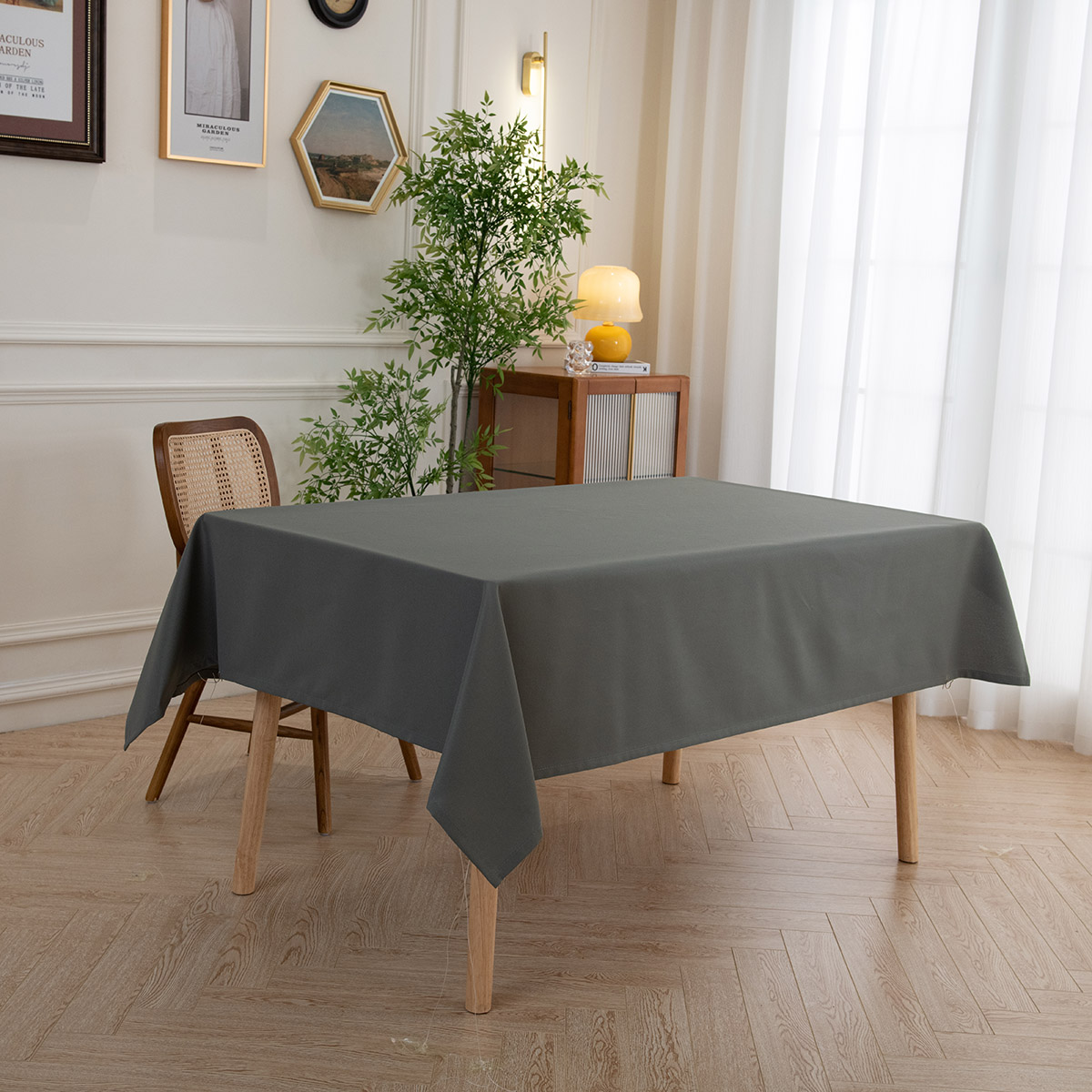 Beauty Home Τραπεζομάντηλο Supreme Art 8492 Ανθρακί - Image 2