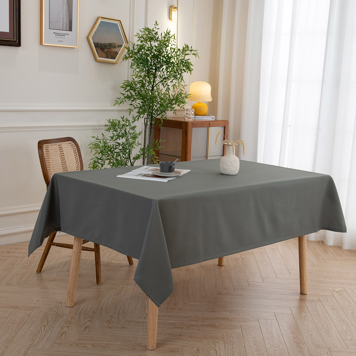 Beauty Home Τραπεζομάντηλο Supreme Art 8492 Ανθρακί - Image 6