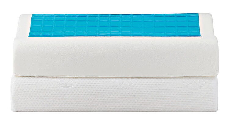 Beauty Home Μαξιλάρι ύπνου Gel Memory Foam Art 4028 Μέτριο 58x38x12 Λευκό