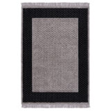Beauty Home Χαλί Noir Art 9437 165x230 Black Μαύρο
