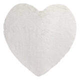 Beauty Home Πατάκι Rabbit Art 9640 Καρδιά 100x100 Λευκό