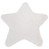 Beauty Home Πατάκι Rabbit Art 9640 Αστέρι 100x100 Λευκό