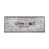 Beauty Home Πατάκι κουζίνας 9015 60x160 Γκρι