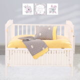 Beauty Home Σετ σεντόνια βρεφικά Art 5176 120x160 Κίτρινο