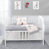 Beauty Home Σετ σεντόνια βρεφικά Art 5177 120x160 Γκρι