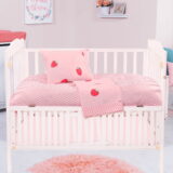 Beauty Home Σετ σεντόνια βρεφικά Art 5180 120x160 Ροζ