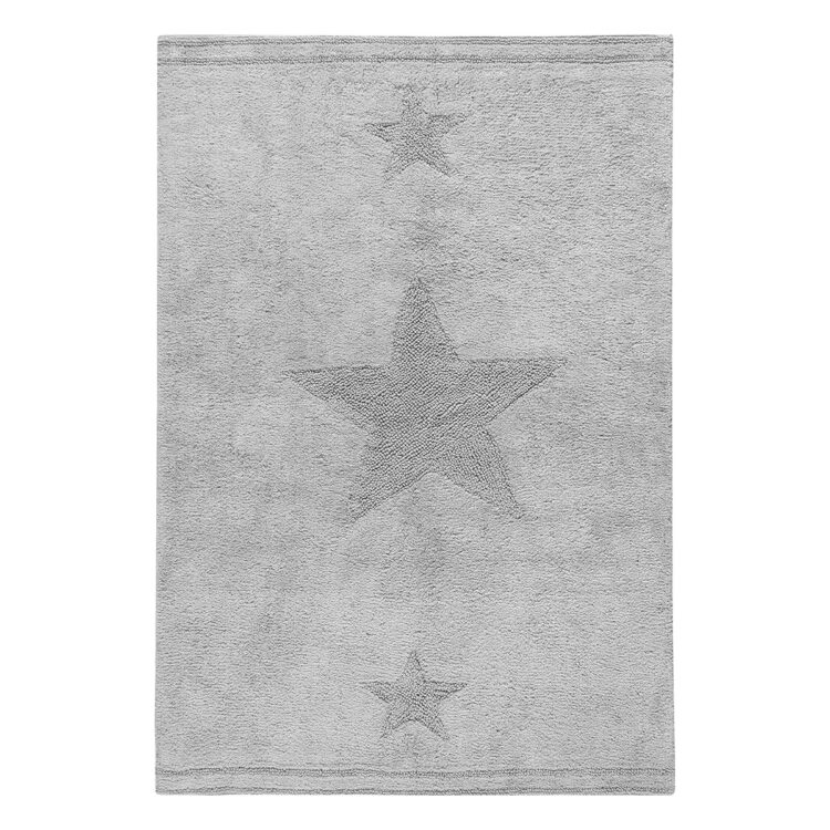 Beauty Home Χαλί βαμβακερό Cottony Art 9555 100x150 Γκρι