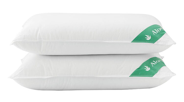 Beauty Home Μαξιλάρι ύπνου με Aloe Vera Art 4002 Μέτριο 50x70 Λευκό