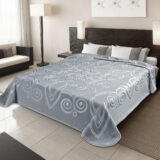ΚΟΥΒΕΡΤΑ ΙΣΠΑΝΙΑΣ ΥΠΕΡΔΙΠΛΗ 220Χ240 BELPLA  STER 516 GREY(51)