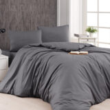 Beauty Home Πάπλωμα υπέρδιπλο μονόχρωμο Art 1999 220x240 Ανθρακί