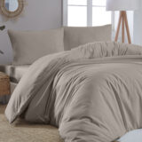 Beauty Home Πάπλωμα υπέρδιπλο μονόχρωμο Art 1999 220x240 Μπεζ