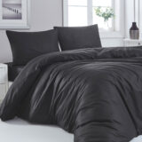 Beauty Home Παπλωματοθήκη υπέρδιπλη μονόχρωμη Art 1999 230x250 Μαύρο