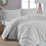 Beauty Home Πάπλωμα υπέρδιπλο μονόχρωμο Art 1999 220x240 Γκρι