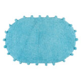 Beauty Home Ταπέτο μπάνιου Art 3282 60x90 Σιέλ