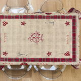 Beauty Home Τραπεζομάντηλο Art 8254 140x180 Εμπριμέ