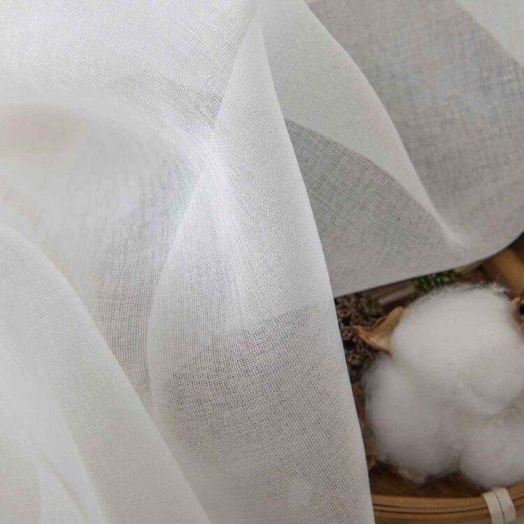 Beauty Home Ύφασμα κουρτίνας με το μέτρο γάζα Sharp Art 8448 Φ300 Εκρού