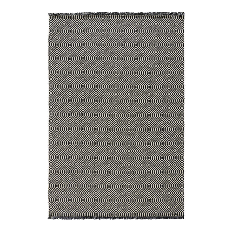 Beauty Home Χαλί βαμβακερό Cocotton 9227 150x220 Ανθρακίτης