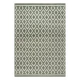 Beauty Home Πατάκι Vibe Art 9573 67x150 Mint White Μέντα Λευκό