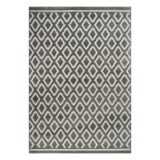 Beauty Home Χαλί Vibe Art 9576 133x190 Grey White Γκρι Λευκό