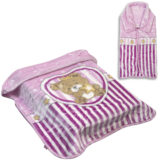 Beauty Home Κουβέρτα βρεφική - Υπνόσακος Art 5253 80x90 Λιλά