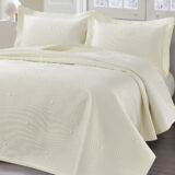 Beauty Home Σετ κουβερλί υπέρδιπλο Titania Art 12318 230x250 Εκρού