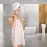 Beauty Home Πετσέτα Παρεό Art 3413 80x146 Ροζ