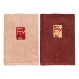 Beauty Home Ποτηρόπανα σετ 2τμχ Art 8289 40x60 Μπεζ