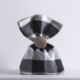 Beauty Home ΤΣΟΥΒΑΛΙ ΚΑΡΩ ΑΣΠΡΟΜΑΥΡΟ ΜΙΣΟ ΛΙΝΑΤΣΑ