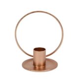 Beauty Home ΚΗΡΟΠΗΓΙΟ VIBES ΡΟΖ ΧΡΥΣΟ 10 X 9.5CM