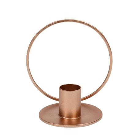 Beauty Home ΚΗΡΟΠΗΓΙΟ VIBES ΡΟΖ ΧΡΥΣΟ 10 X 9.5CM