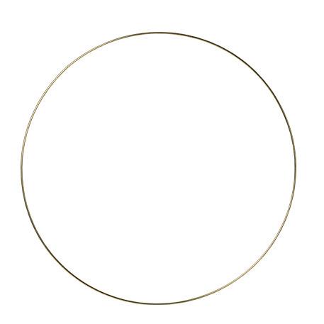 Beauty Home ΜΕΤΑΛΛΙΚΟΣ ΚΥΚΛΟΣ ΧΡΥΣΟΣ 30CM
