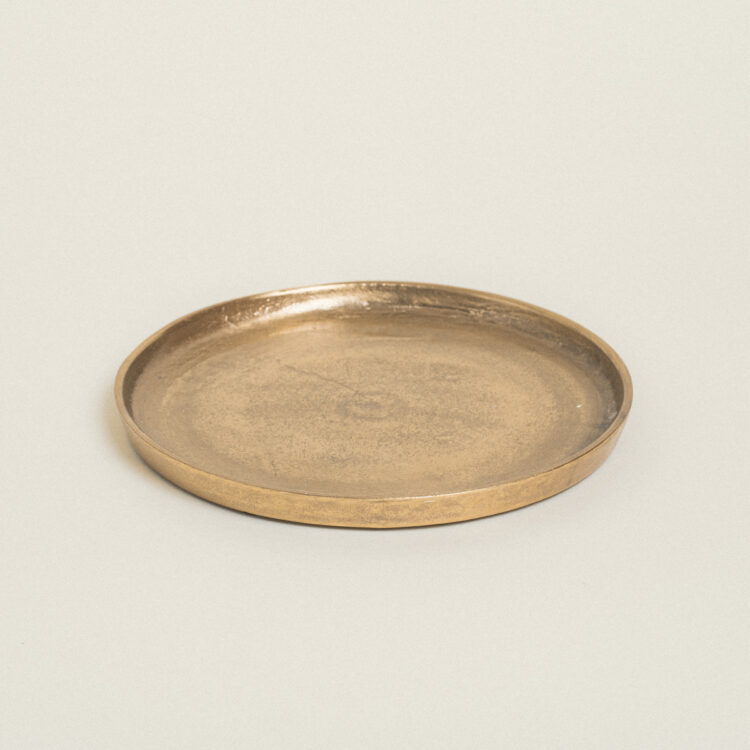 Beauty Home ΔΙΣΚΟΣ ΑΛΟΥΜΙΝΙΟΥ ΧΡΥΣΟΣ 20 cm