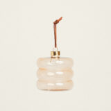 Beauty Home ΓΥΑΛΙΝΟ ΣΤΟΛΙΔΙ 8 CM A MOKA