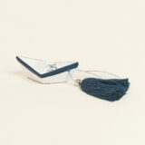 Beauty Home ΕΠΙΤΡΑΠΕΖΙΟ ΚΕΡΑΜΙΚΟ ΚΑΡΑΒΑΚΙ ΣΚΟΥΡΟ ΜΠΛΕ ΠΕΤΡΟΛ