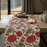 Beauty Home ΡΑΝΝΕΡ ΣΤΟΦΑ ΠΕΟΝΙΑ ART CRAFT   32 cm x 1