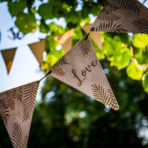 Beauty Home ΧΑΡΤΙΝΗ ΓΙΡΛΑΝΤΑ LOVE 15x21cm