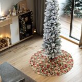 Beauty Home ΠΟΔΙΑ ΔΕΝΤΡΟΥ 90 CM ΣΤΟΦΑ HAPPY HOLIDAY